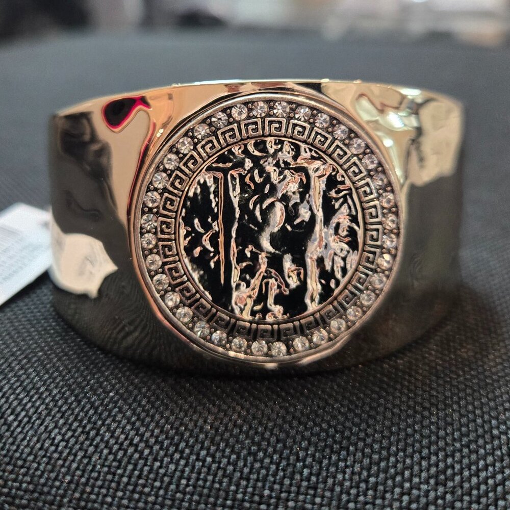 White House Black Market Mixed Metal Coin Bracelet